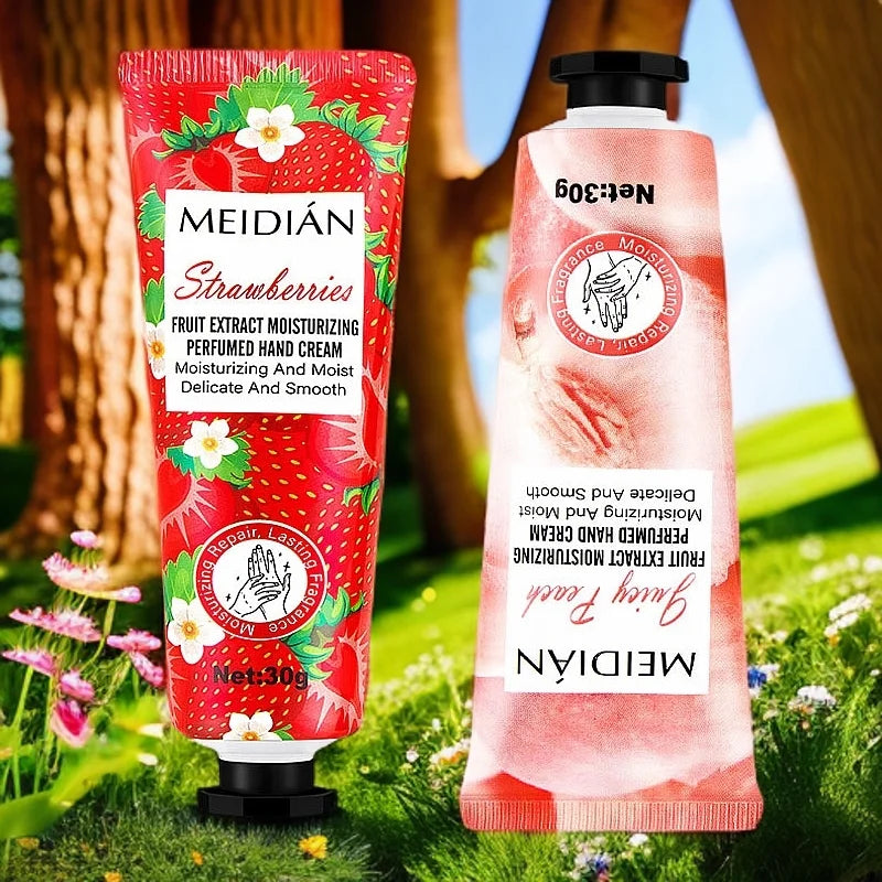 Crème hydratante pour les mains au parfum naturel