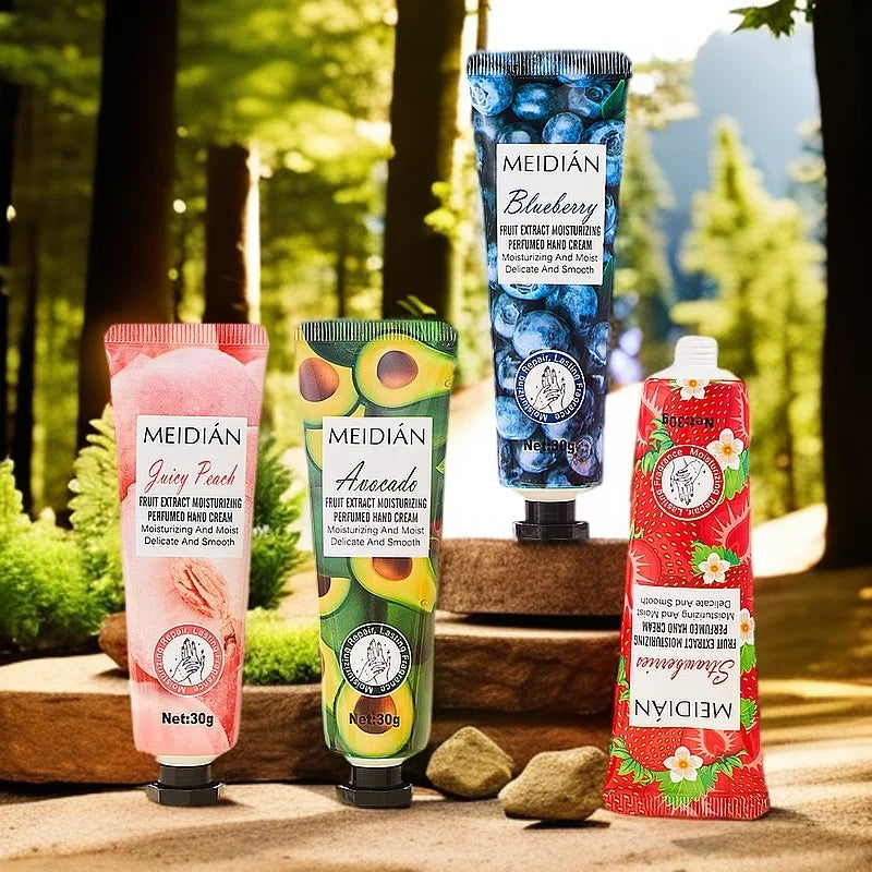 Crème hydratante pour les mains au parfum naturel