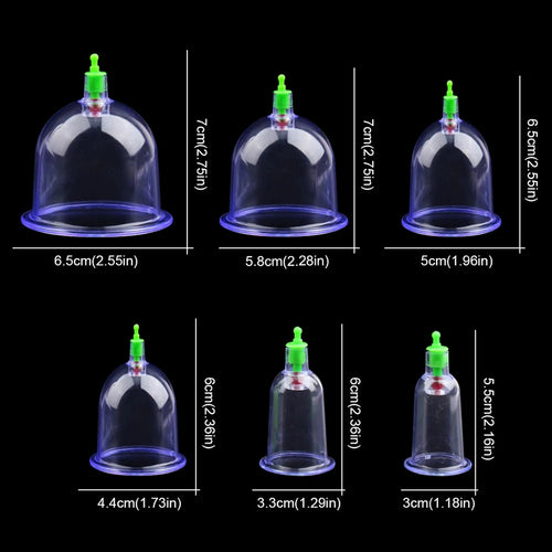 Kit de Massage Ventouse pour le Corps – Anti-Stress & Anti-Cellulite