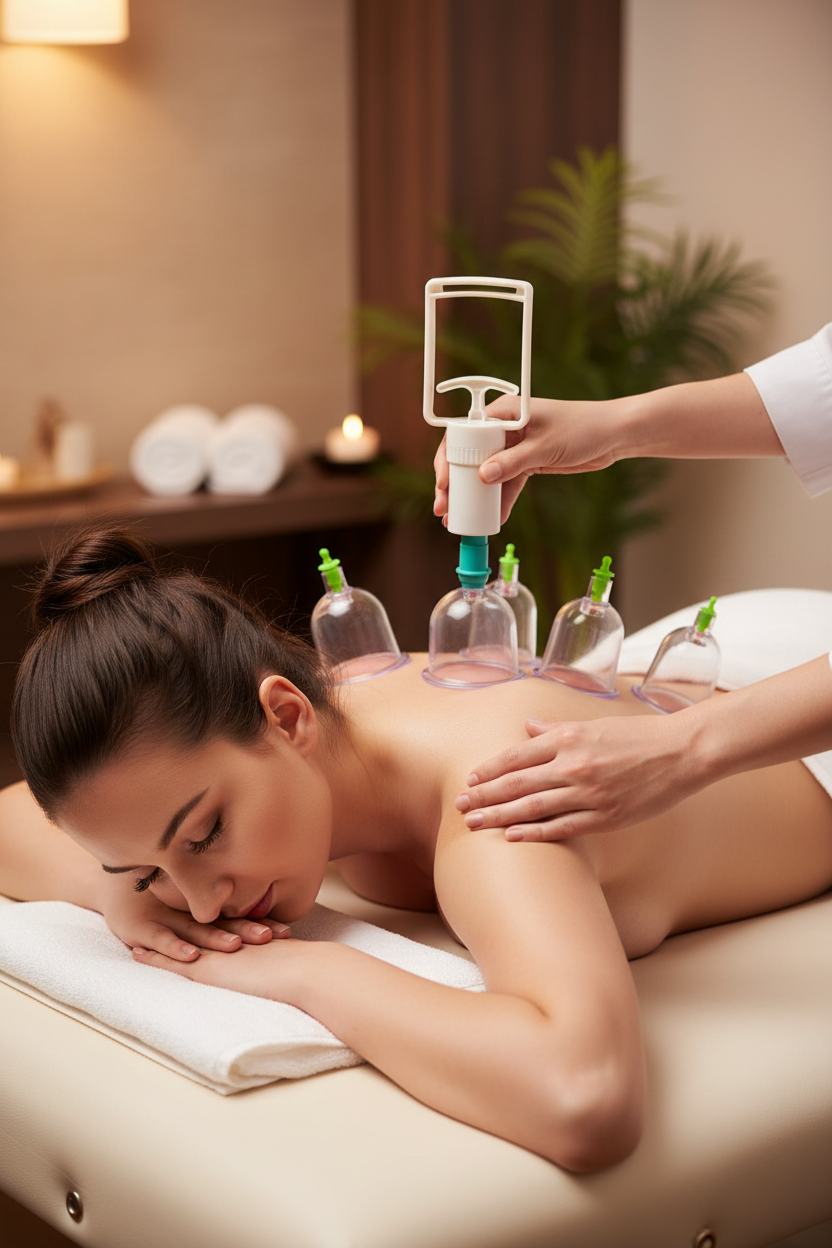 Kit massage ventouse corps